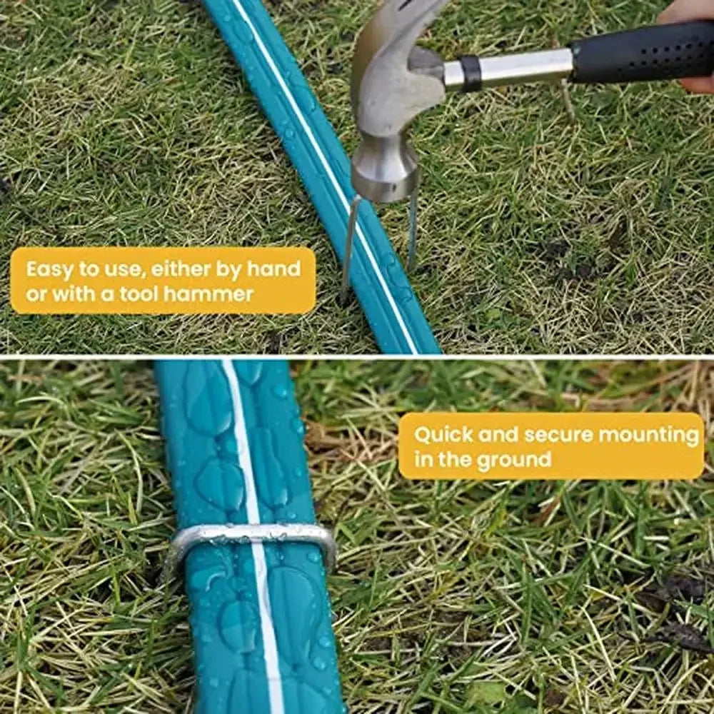 Hign-Concerned Garden Soaker Hose With Stakes for Lawn