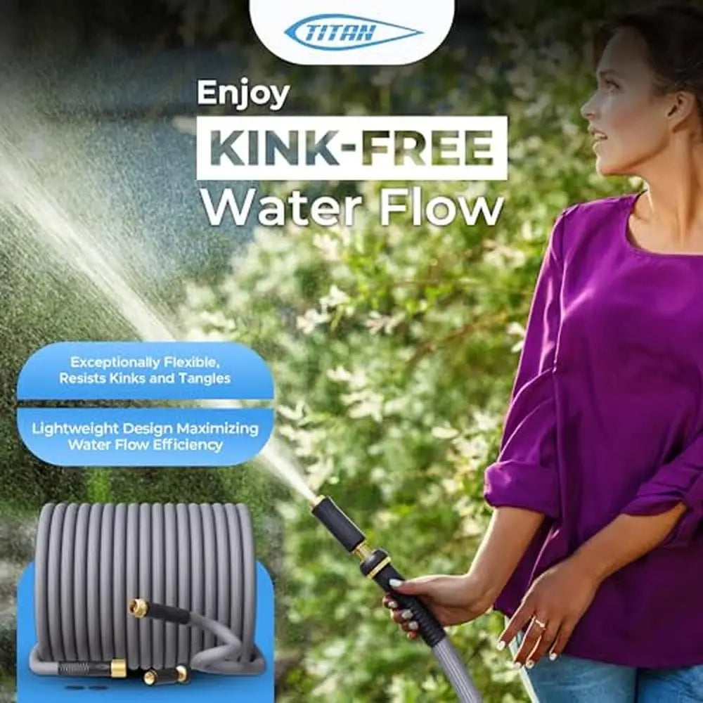 Hign-concerned Titan Garden Hose with Brass Connectors