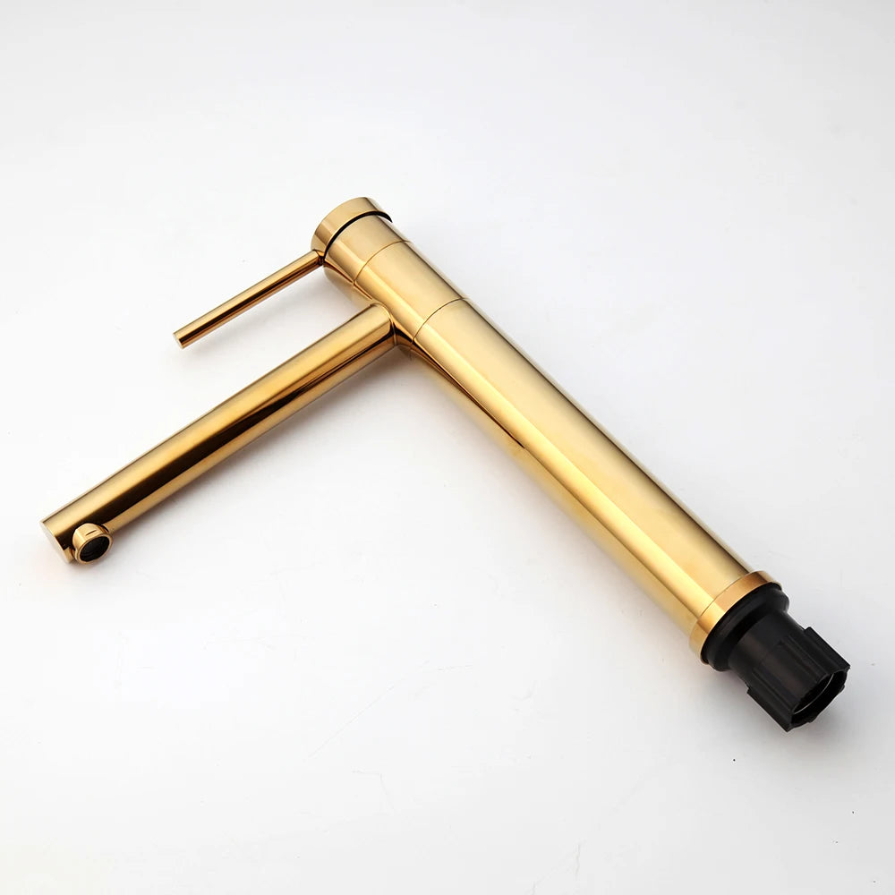 JIENI Bathroom Basin Faucet Vessel Sink Mixer Deck Mounted