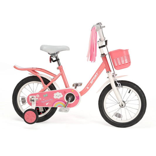 12 Inch Kids Bike with Training Wheels for Ages 2 to 5