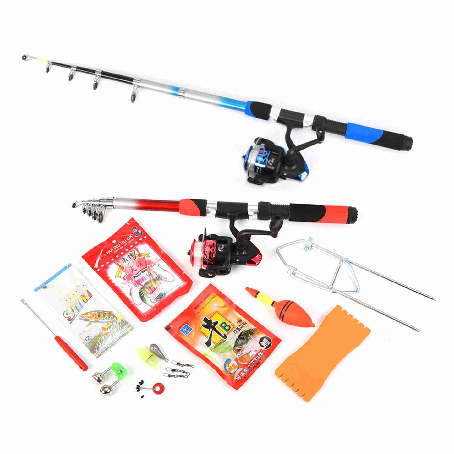 Hign Concerned Fishing Pole Combo Telescopic Rod and Reel