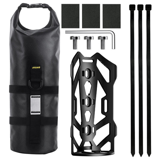 Lightweight 5L Waterproof Bike Fork Bag with Reflective Strap
