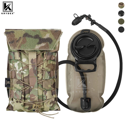 KRYDEX Hydration Carrier MOLLE Pouch Fifty Oz Water Bladder
