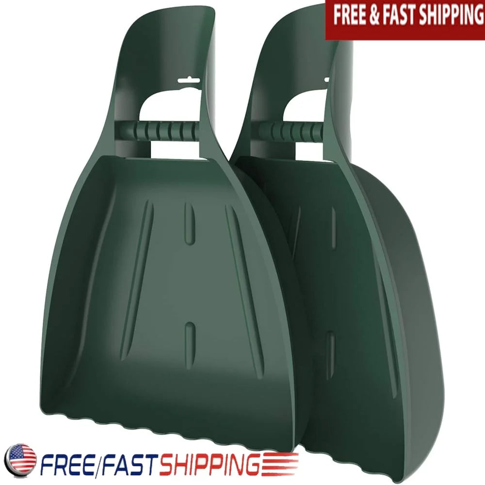XMSJ Lightweight Leaf Scoops for Easy Leaf Collection