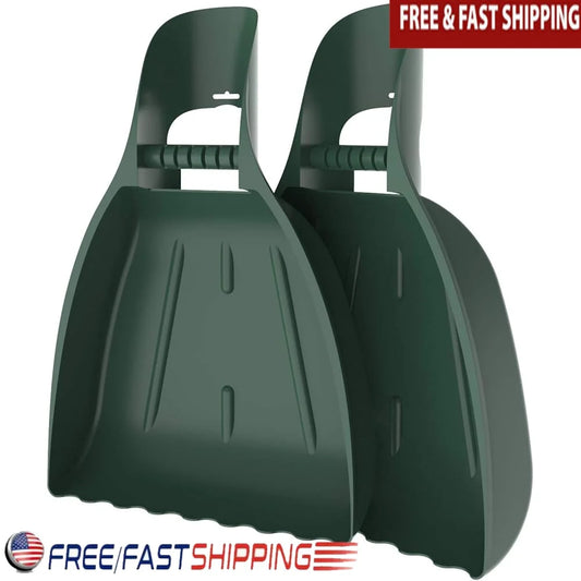 XMSJ Lightweight Leaf Scoops for Easy Leaf Collection