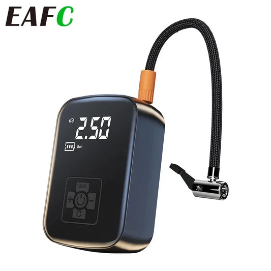 Portable Bicycle Pump 150 PSI Wireless Manual Tire Inflator