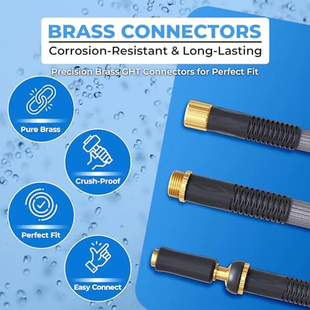 Hign-concerned Titan Garden Hose with Brass Connectors