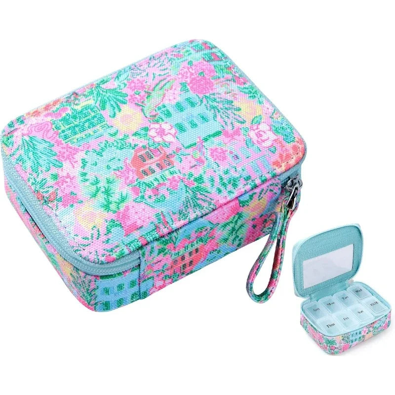 CN Pill Organizer Case Seven Day Pill Box For Vitamins