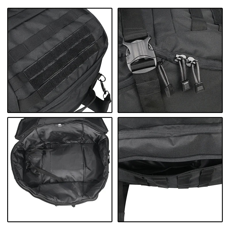 QCN Travel Bag Molle Tactical Gym Duffle For Camping
