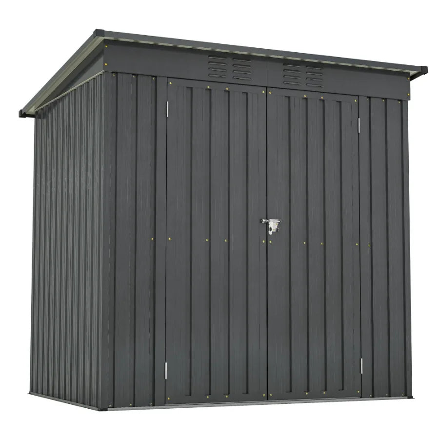 Hign Concerned Outdoor Storage Shed All Weather Tool Garden