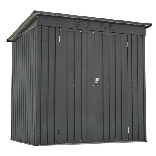 Hign Concerned Outdoor Storage Shed All Weather Tool Garden