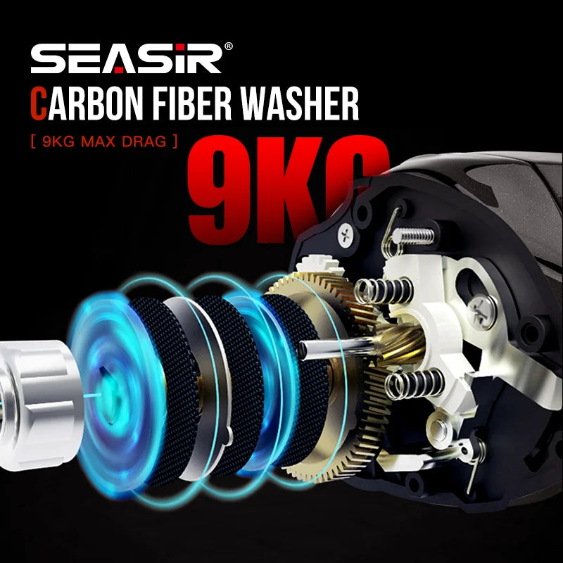 SeaSir Cast X2 Baitcasting Reel Hybrid Ceramic Bearing