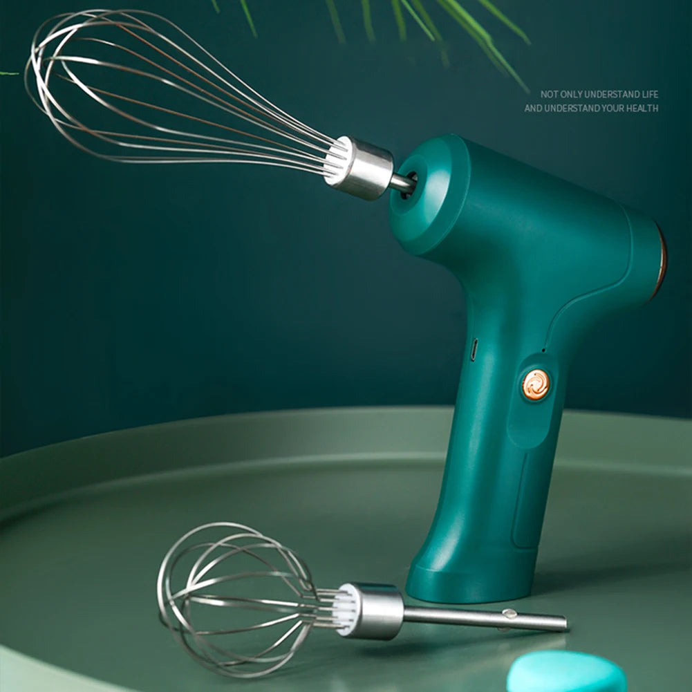 APWIKOGER Handheld Electric Mixer One Touch Speed Control