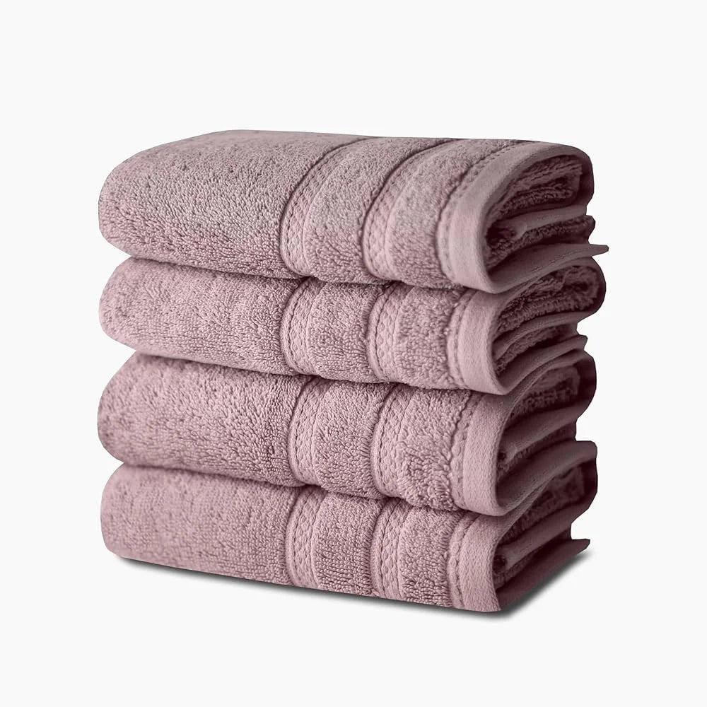 DUTRIEUX Premium Luxurious 100 Cotton Hand Towels Set of 4