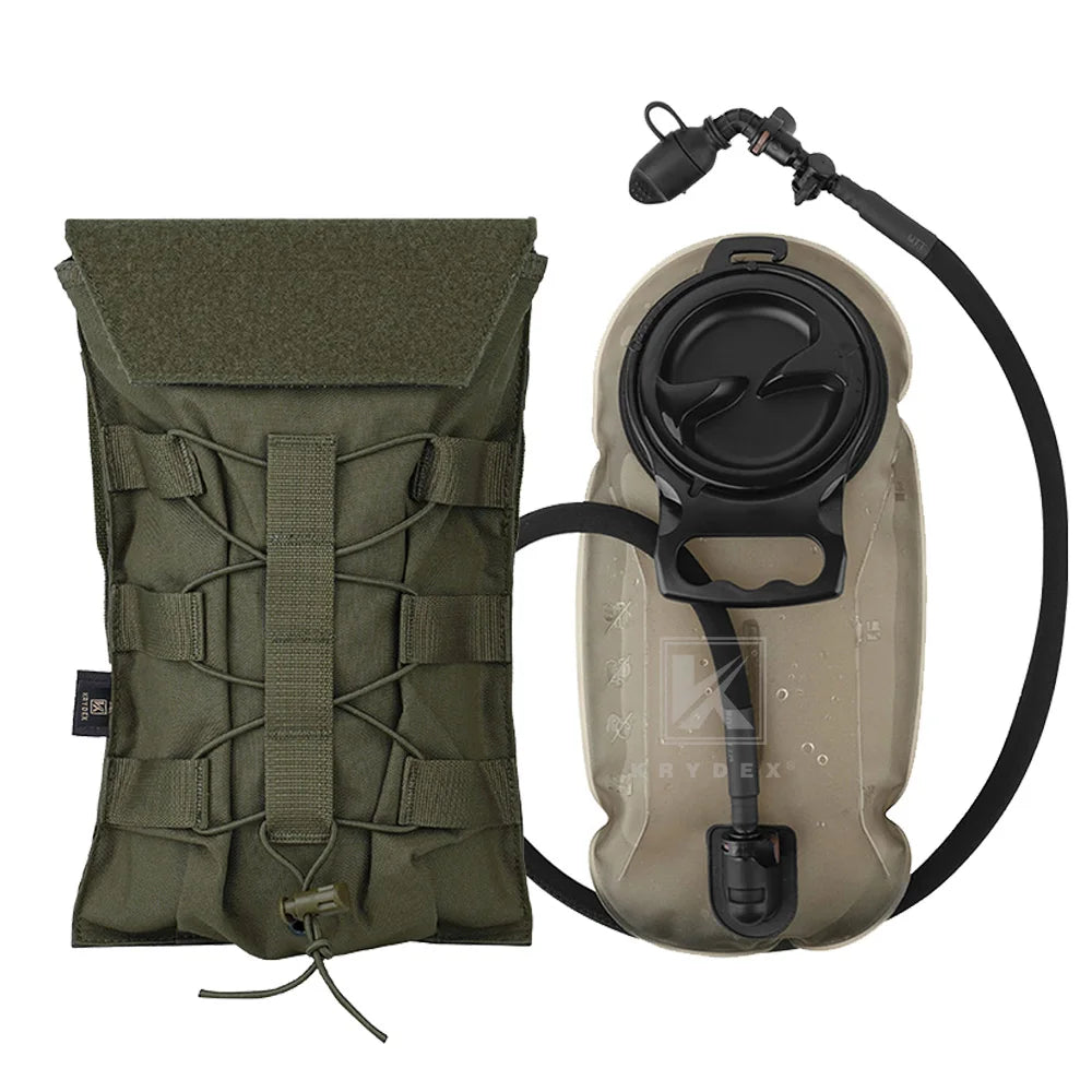 KRYDEX Hydration Carrier MOLLE Pouch Fifty Oz Water Bladder