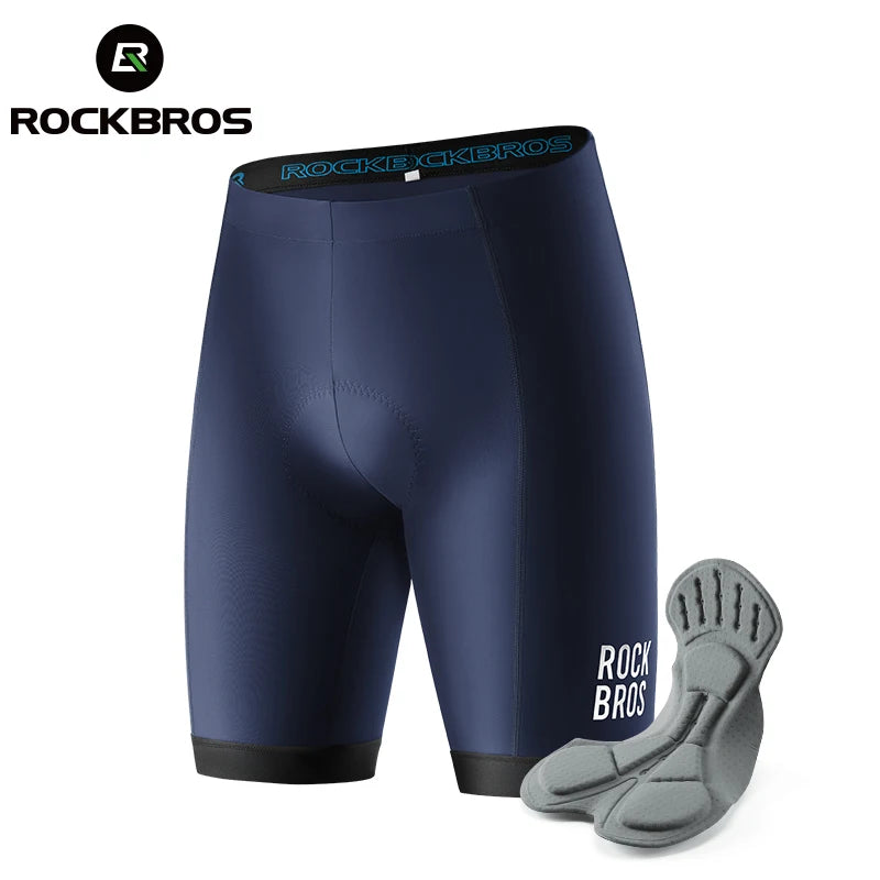 Rockbros Men's Cycling Shorts 3D Gel Pad Anti Slip