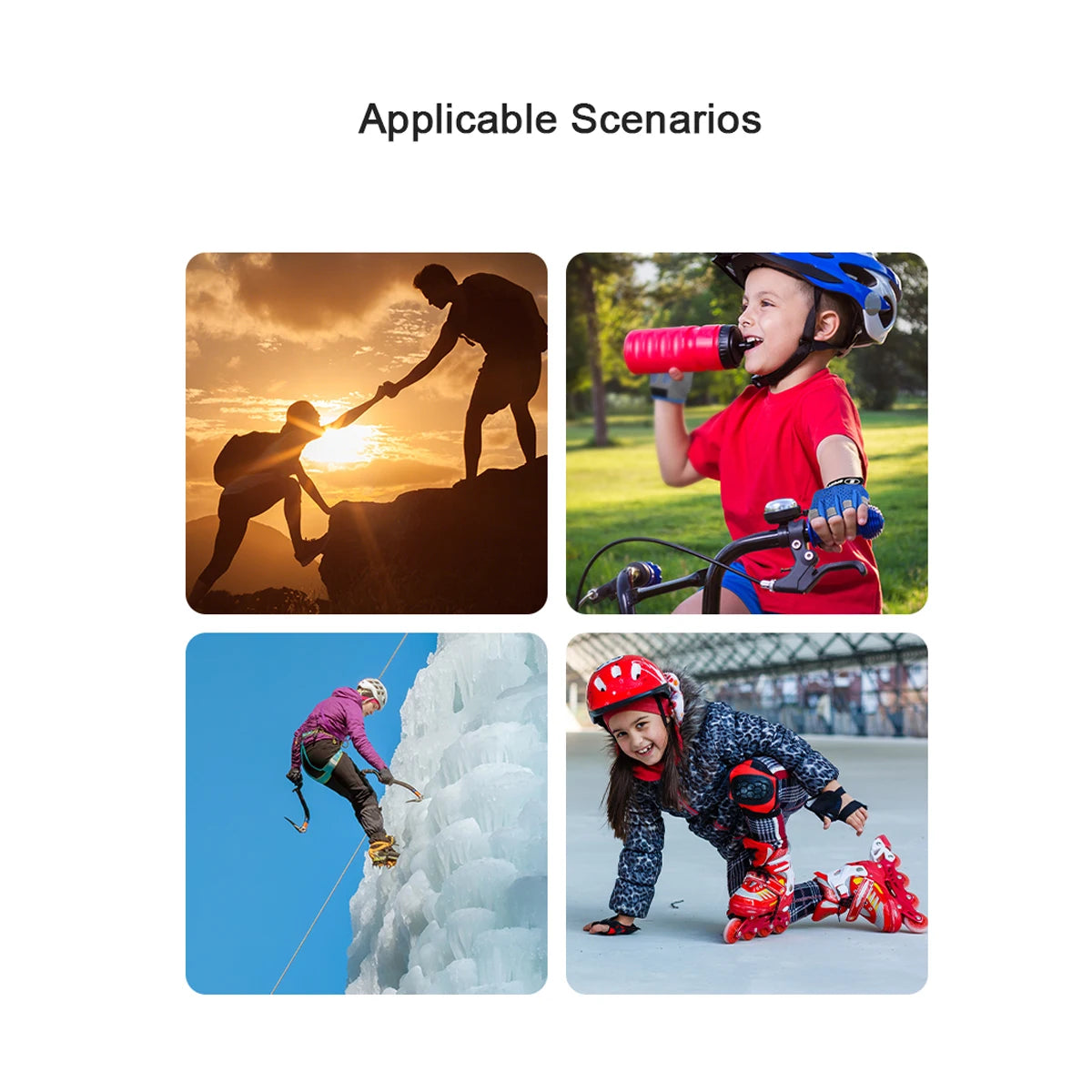 Cycling Half Finger Gloves Breathable Antislip Boys Girls