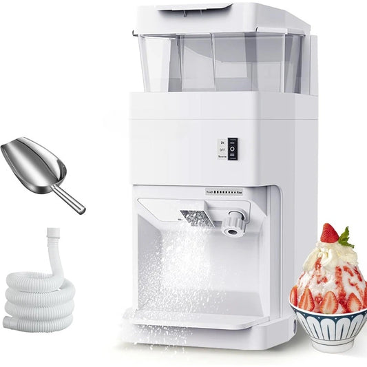 110V Electric Ice Crusher Shaver Snow Cone Maker Machine
