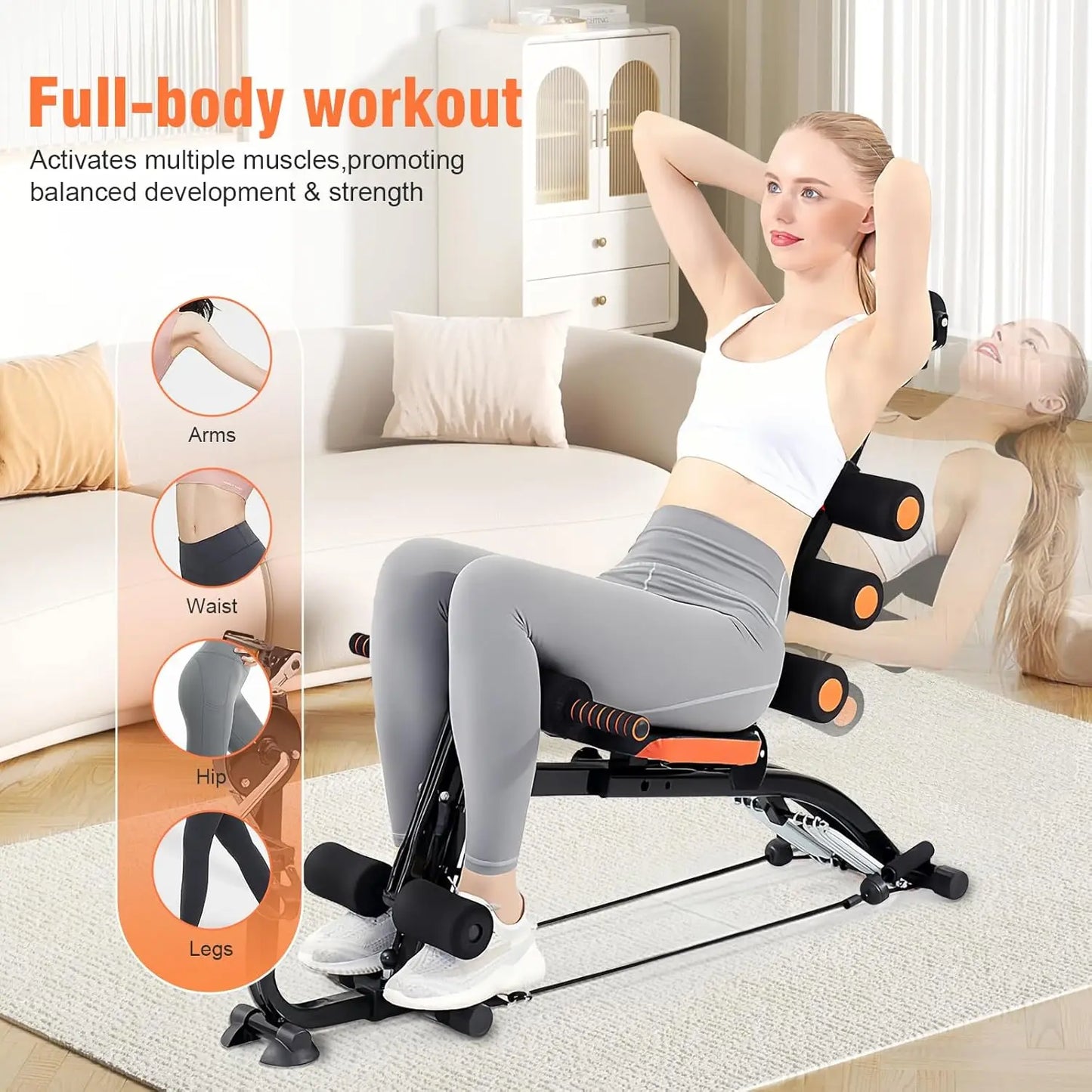 Hign-concerned Abdominal Workout Bench Core Trainer