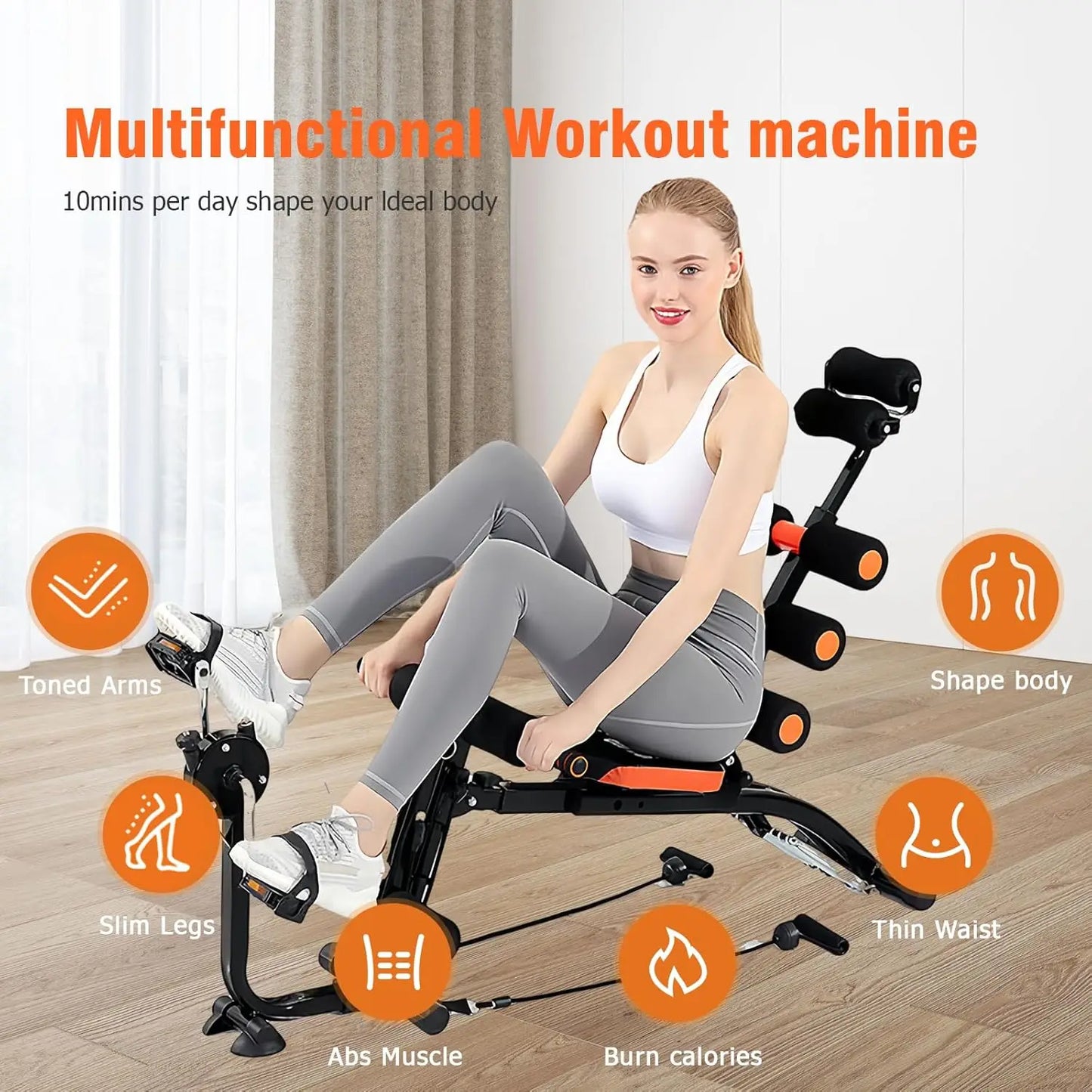 Hign-concerned Abdominal Workout Bench Core Trainer