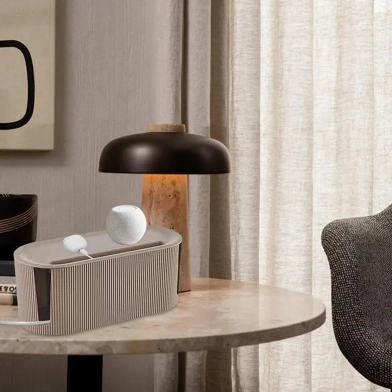 Cable Management Box Storage Organizer For Home And Bedroom