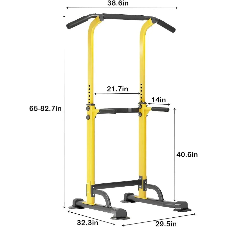 Function Power Tower Dip Station Pull Up Bar Home Gym