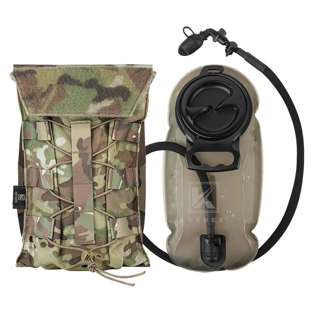 KRYDEX Hydration Carrier MOLLE Pouch Fifty Oz Water Bladder