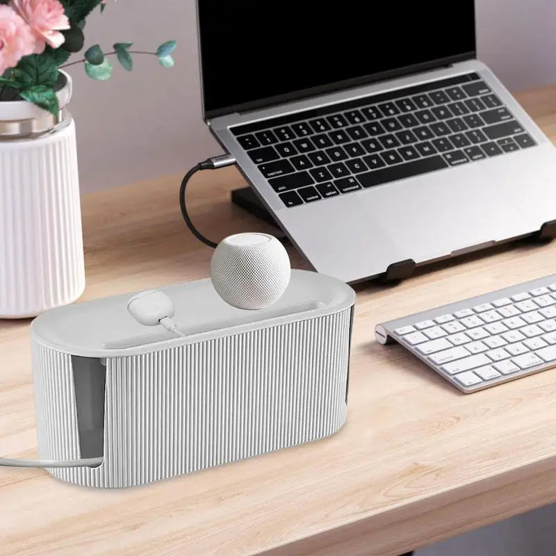 Cable Management Box Storage Organizer For Home And Bedroom