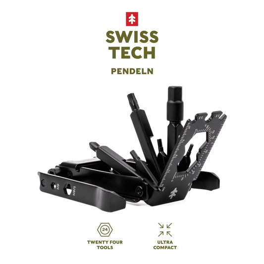 Swiss Tech 24 in 1 Bicycle Multi Tool Compact and Durable