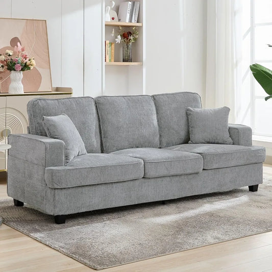 Modern 3 Seater Sofa Couch for Living Room Comfort