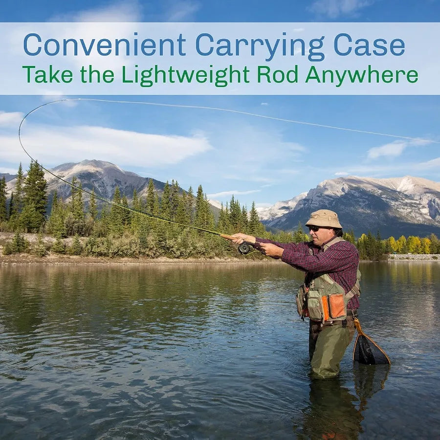Hign Concerned Fly Fishing Rod And Reel Combo Carry Case