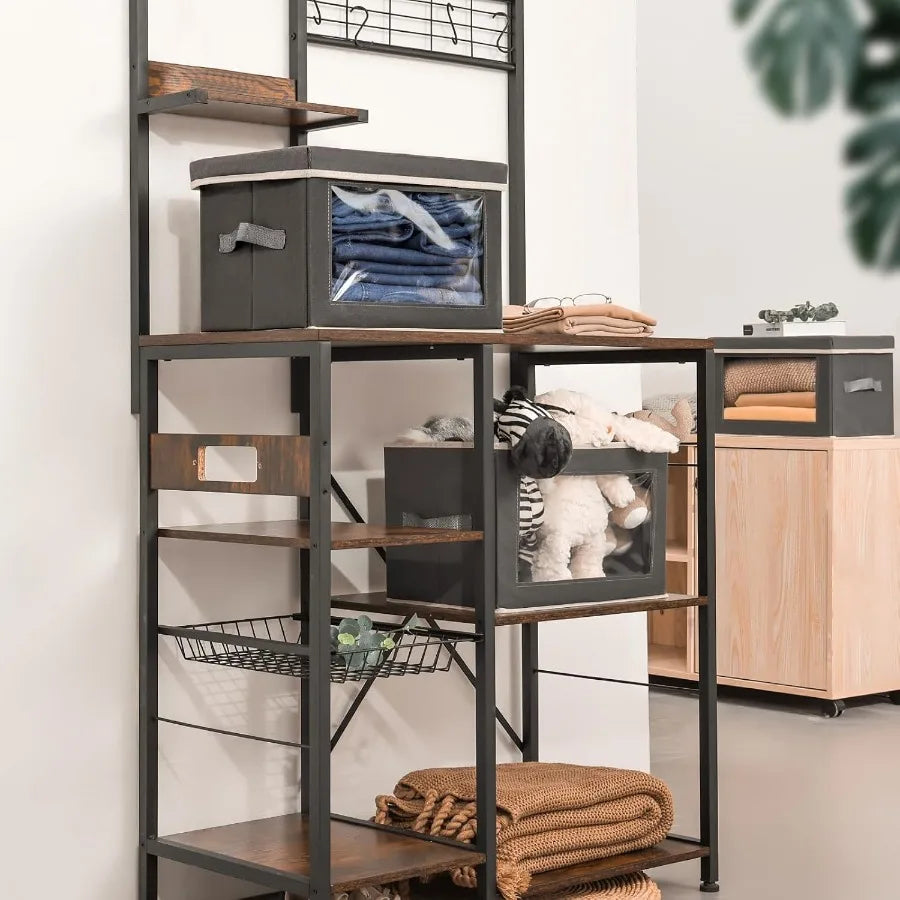 Hign Concerned Fabric Storage Bins With Lids For Closet