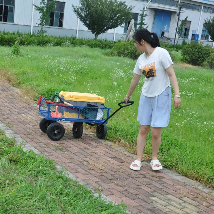 Hign-concerned Tools Cart Wagon For Garden Transport
