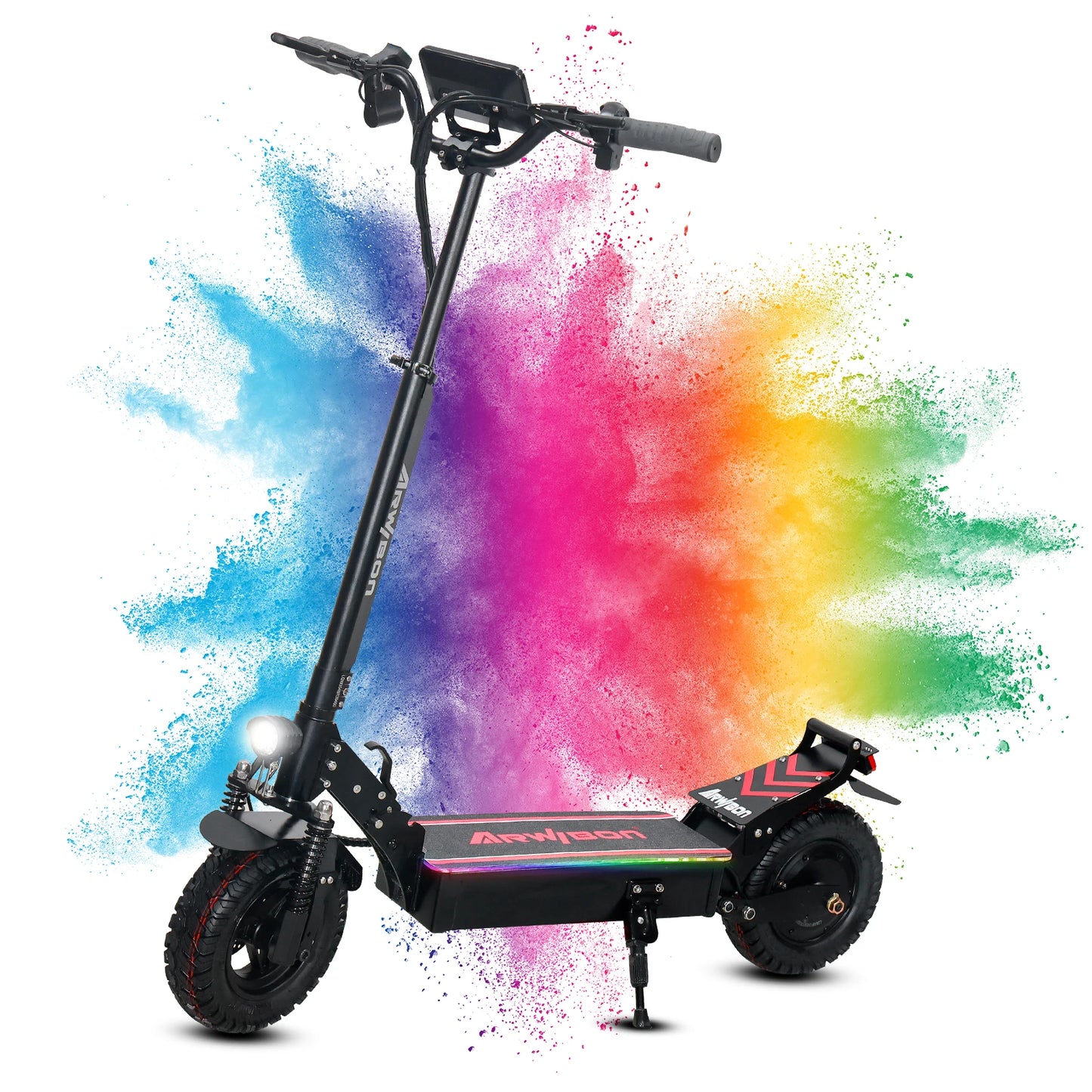 Arwibon Q30 Adult Electric Scooter 2500W 30MPH Off-Road