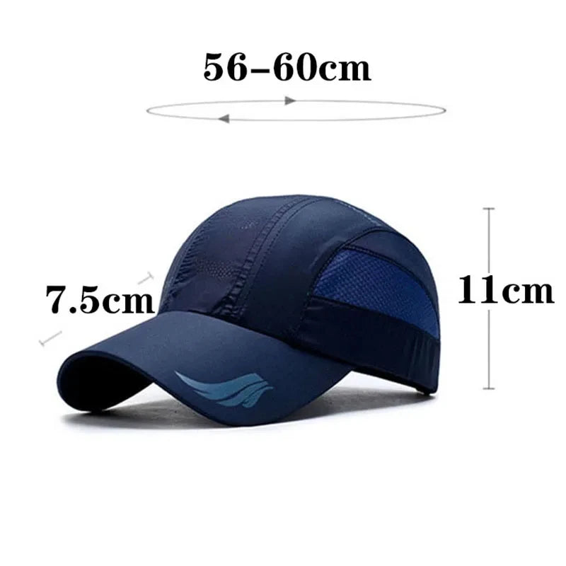 HVATILAWCN Quick Dry Baseball Cap For Men And Women