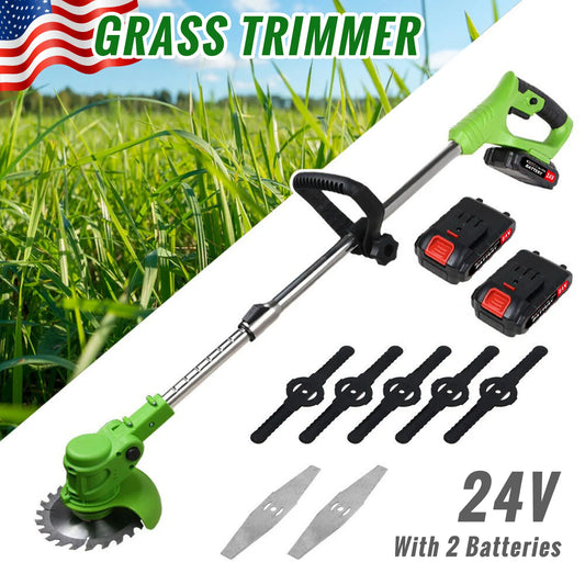 Brushless Weed Trimmer Cordless String Cutter 2 in 1
