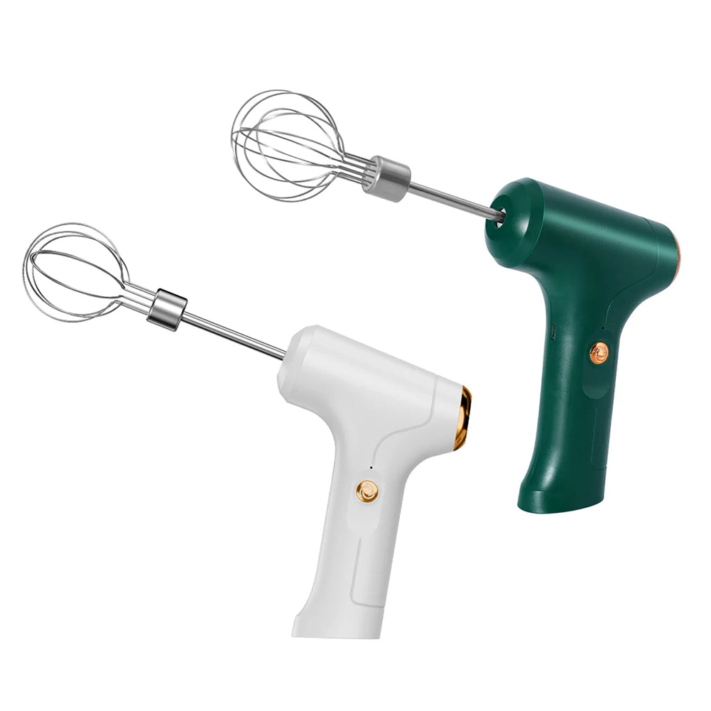 APWIKOGER Handheld Electric Mixer One Touch Speed Control
