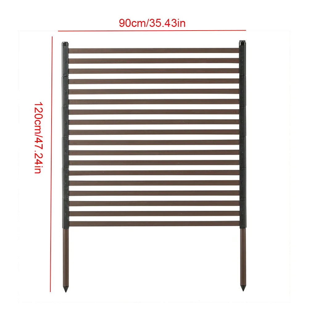 Shunmaii Metal Privacy Fence Screen PE Coated Steel