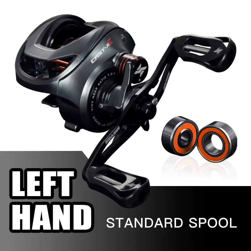 SeaSir Cast X2 Baitcasting Reel Hybrid Ceramic Bearing