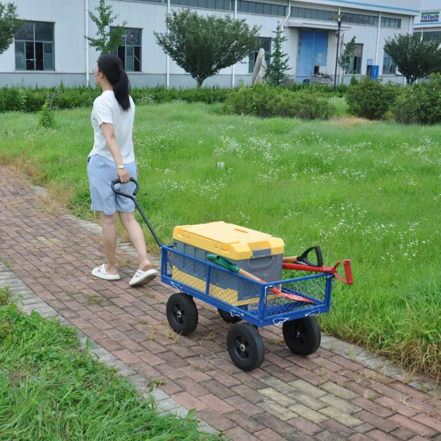 Hign-concerned Tools Cart Wagon For Garden Transport