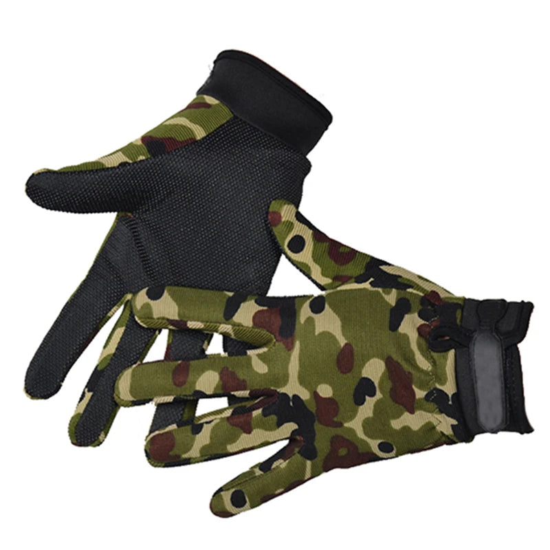 Tactical Cycling Gloves Unisex Full Finger Lightweight