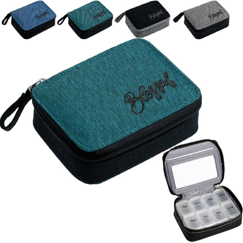 CN Pill Organizer Case Seven Day Pill Box For Vitamins