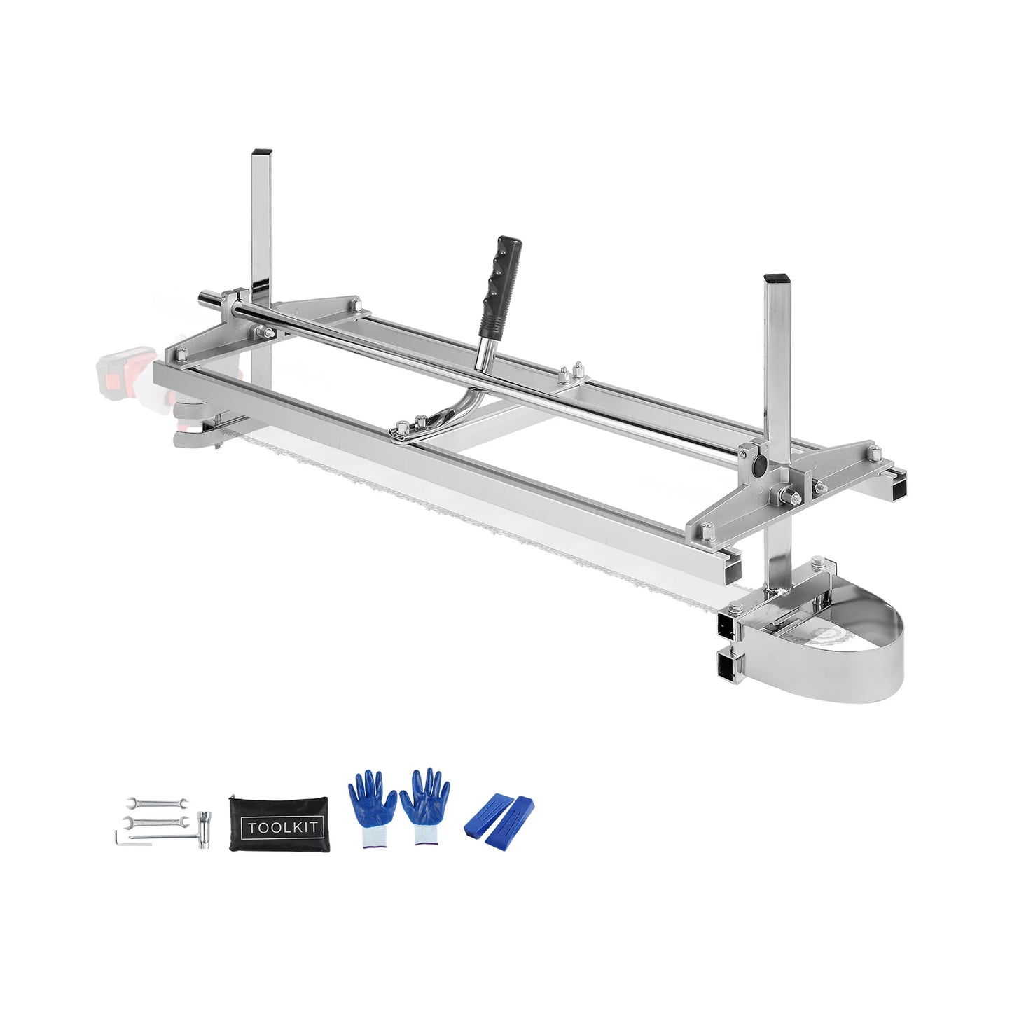 SucceBuy Chainsaw Mill Portable Planking Sawmill Aluminum