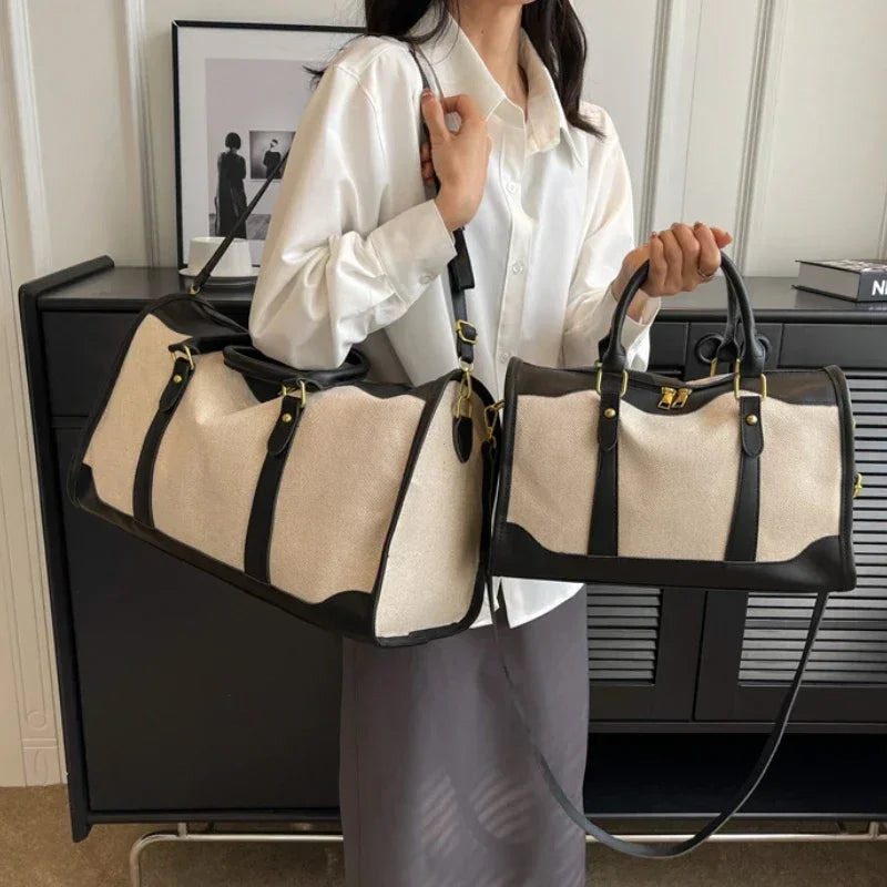 YIYUEQIANLICN Travel Handbag Women Crossbody PU Leather