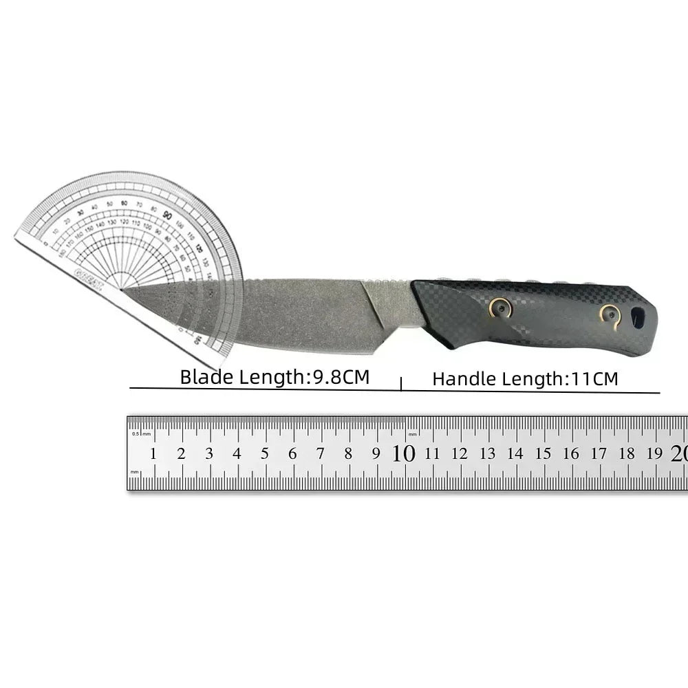 DIY Supplies Raghorn D2 Steel Survival Knife EDC Pocket