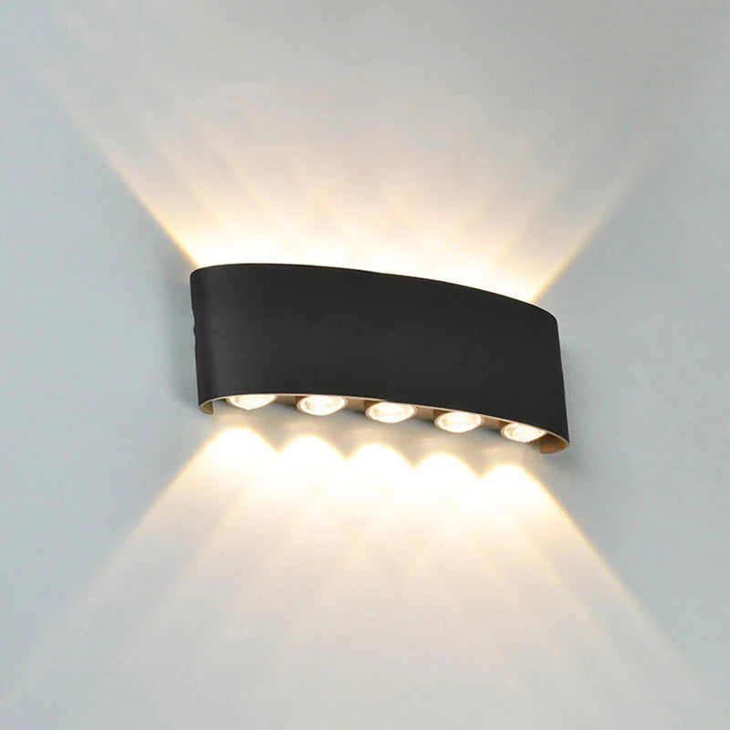Up And Down LED Wall Lamp Waterproof Indoor Outdoor Wall Light For Bedroom