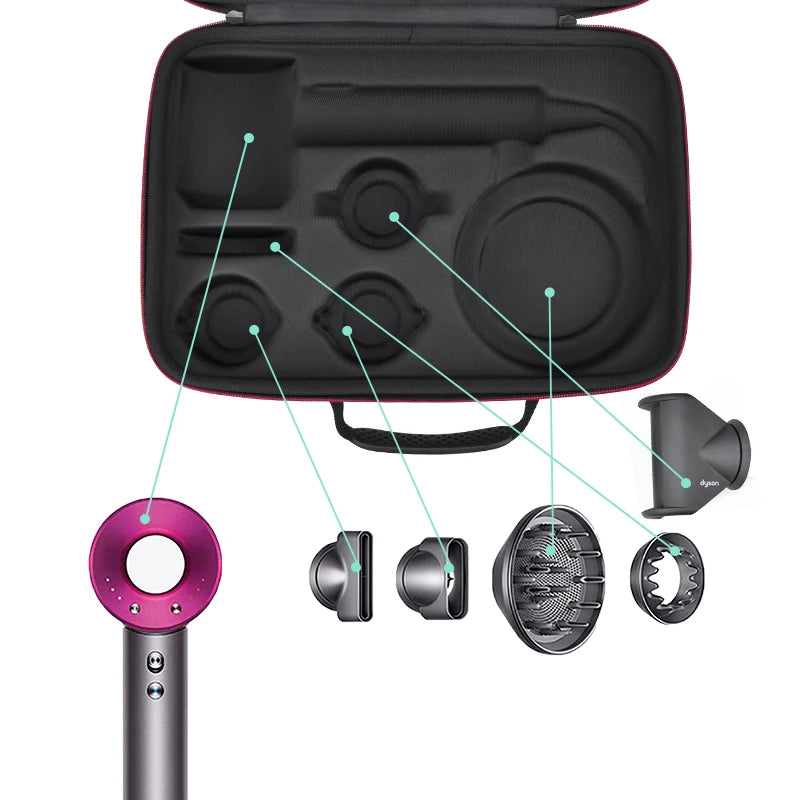 Dyson Supersonic Hair Dryer Hard EVA Carrying Case HD08