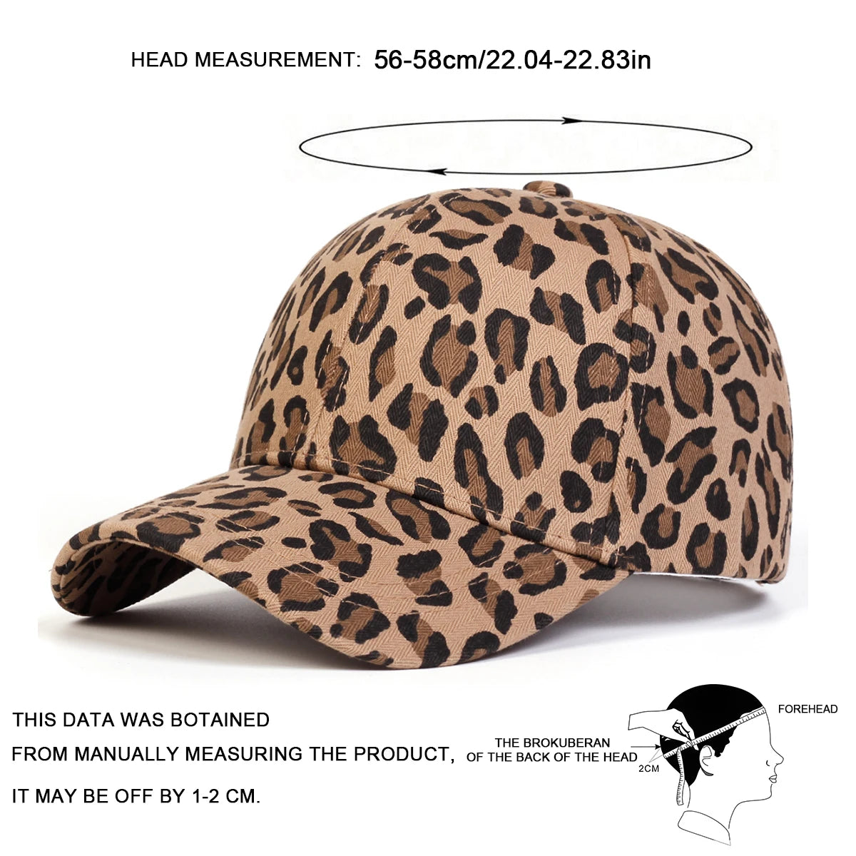 Zhejiang Leopard Print Baseball Cap Unisex Outdoor Hat