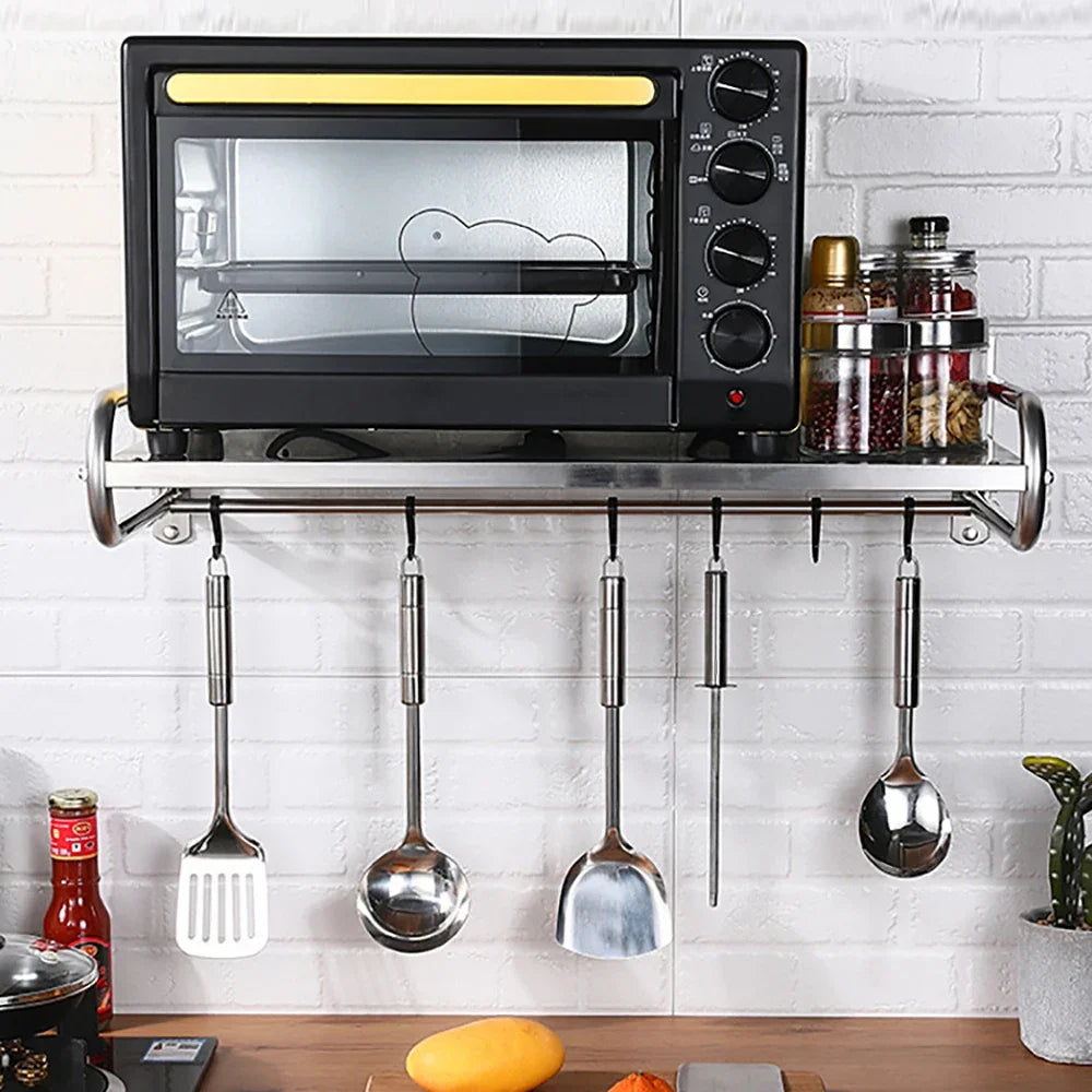 Hign Concerned Stainless Steel Microwave Oven Rack Shelf