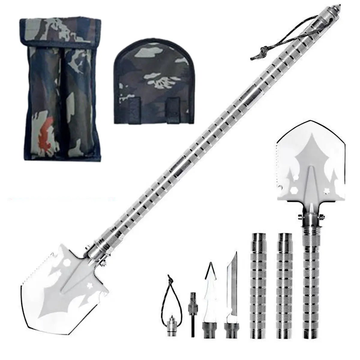 Skywolfeye Foldable Military Shovel For Outdoor Survival Gear